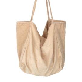 Grote Shopper Schoudertas - Beige