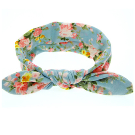 Knot Headband Girls - Flowers