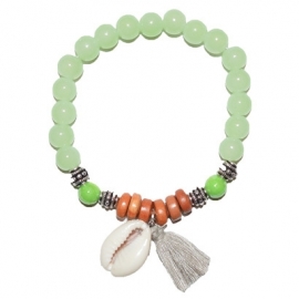 Summer Shell Bracelet - Green