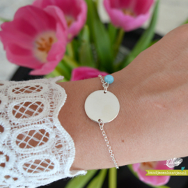 Round Bracelet - Silver