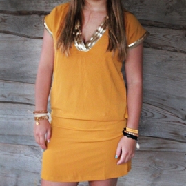 Glitter Dress - Yellow