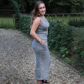 Pencil Dress - Grey