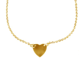 Heart Bracelet - Gold