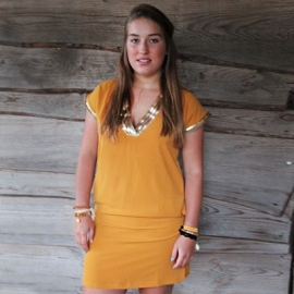 Glitter Dress - Yellow
