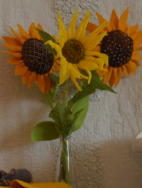 Digitaal Patroonblad Zonnebloemen