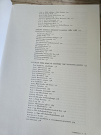 Elisabet Stavenow-Hidemark: Från kläde till silkesflor. Textilprover från 1700 tals svenska fabriker