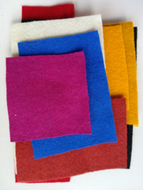 Vadmal, cerise lapjes 20 x 30