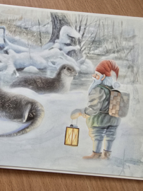 Lotta Gahrton: Tomten och djurens julafton