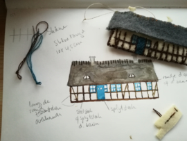 Nr. 1 Skånelänga (materiaal voor 2 huisjes)