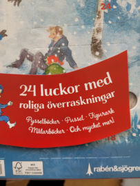 Mega adventskalender Astrid Lindgren