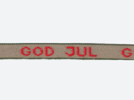 God Jul band, prijs per meter