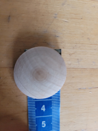 Houten ronde "knopen"