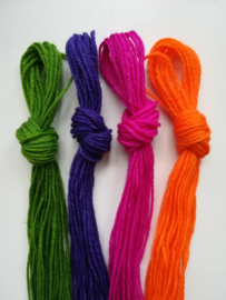 Noorse wol, setje van de 4 nieuwe kleuren