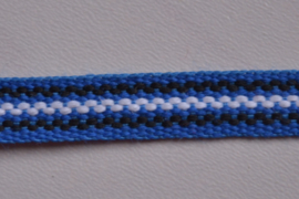 Blauw gestreept, Estlandband,  prijs per meter