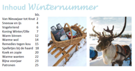Combi digitale nummers Sinterklaas en Winter
