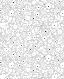 Gecoat tafellinnen/tafelkleed - Lari 02 grijs