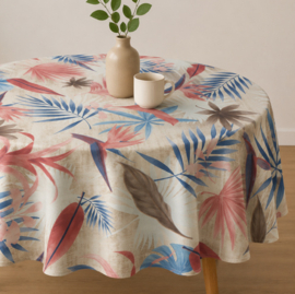 Tafelzeil rond - Jungle leaf
