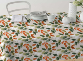 Gecoat tafellinnen/tafelkleed -  Epiro leafs