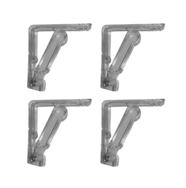 Tafelzeil klemmen - plastic 4 stuks