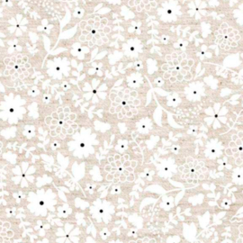 Gecoat tafellinnen/tafelkleed - Lari 01 beige