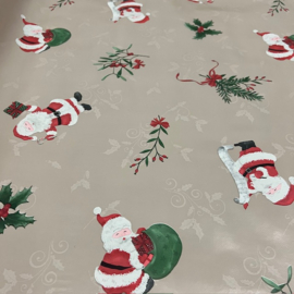 Tafelzeil kerst - Santa is coming