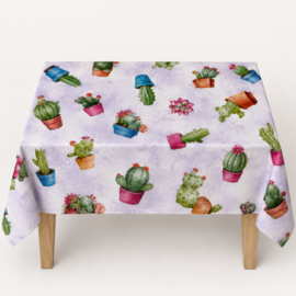 Tafelzeil - Cactus party paars