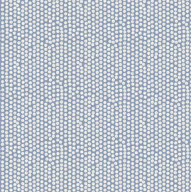 Geplastificeerd katoen - Spotty blue