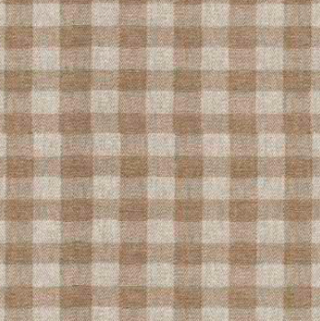 Gecoat tafellinnen/tafelkleed - Ruit bruin