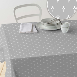 Geplastificeerd katoen - Lunel grijs