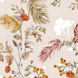 Gecoat tafellinnen/tafelkleed - Lana autumn
