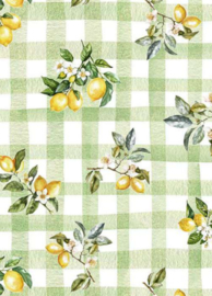Gecoat tafellinnen/tafelkleed - Limone