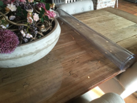 Doorzichtige tafelbeschermer 2.2 mm - transparant tafelzeil (170.1 t/m 180cm breed)