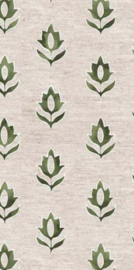 Gecoat tafellinnen/tafelkleed - Clorina verde