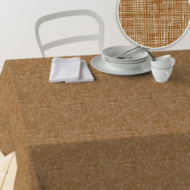 Geplastificeerd katoen - Cognac