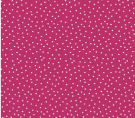 Tafelzeil - Polka dot roze