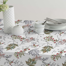 Gecoat tafellinnen/tafelkleed - Christmas bells