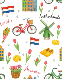 Geplastificeerd katoen - Typisch nederland