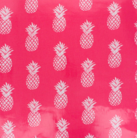 Geplastificeerd katoen - Pineapple pink