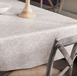 Tafelzeil - Barokprint beige