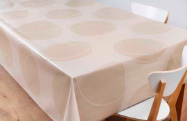 Tafelzeil - Circle beige