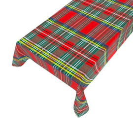 Tafelzeil kerst - Tartan