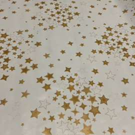 Kerst tafelzeil - Golden star