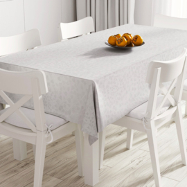 Gecoat tafellinnen/tafelkleed - Bonard blanc