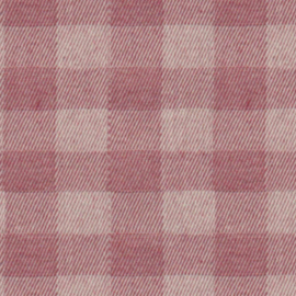 Gecoat tafellinnen/tafelkleed - Ruit bordeaux rood