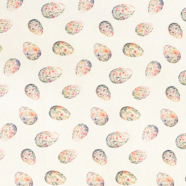 Gecoat tafellinnen/tafelkleed - Paas eieren