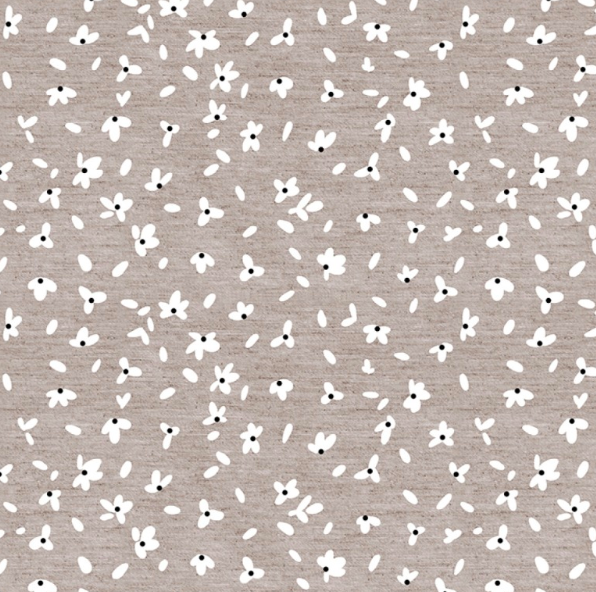 Gecoat tafellinnen/tafelkleed - Celia grijs