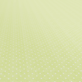 Tafelzeil - Nopjes groen-wit