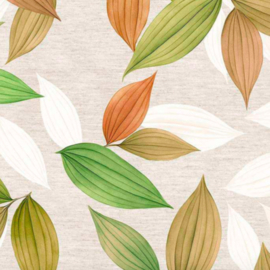 Gecoat tafellinnen/tafelkleed - Talma terra