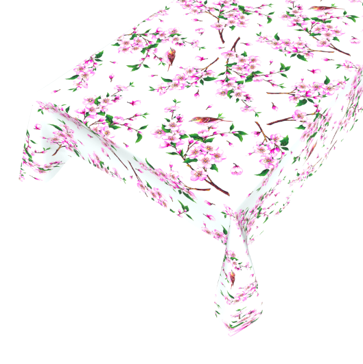 Tafelzeil - Fiorire rosa