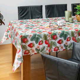 Tafelzeil - Aardbeien print